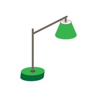 table lamp icon vector