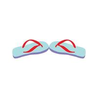 sandals icon design vector