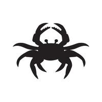 crab icon design vector