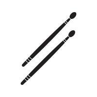 Drumsticks icon design vector