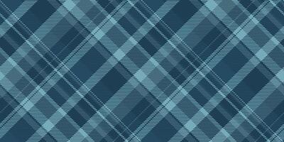 Multicolored background textile seamless, plank pattern tartan. Strong check fabric texture plaid in cyan color. vector
