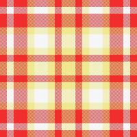 Tartan textile texture of seamless plaid check with a fabric pattern background . vector