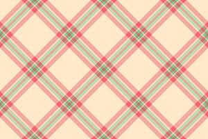 Fabric plaid check of pattern textile with a tartan background seamless texture. vector