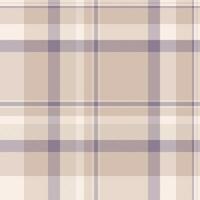 Pattern fabric check of background seamless plaid with a tartan textile texture . vector