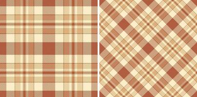Pattern texture textile of seamless tartan check with a fabric plaid background. vector