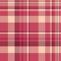 Day background check , british fabric plaid seamless. Golf texture textile pattern tartan in red and orange colors. vector
