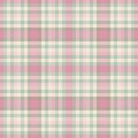 Close up check textile plaid, bathroom texture pattern tartan. Decorative seamless background fabric in light and pastel colors. vector