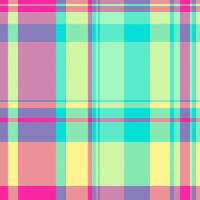 Textile pattern tartan of background texture with a check plaid fabric seamless. vector