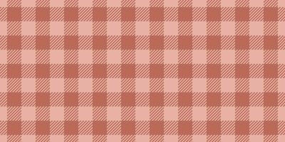 India seamless pattern tartan, lined textile plaid background. Layout texture check fabric in light and red colors. vector