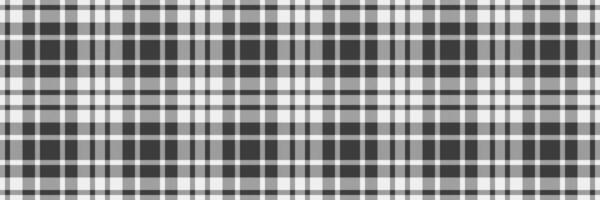 Rough seamless check plaid, duvet texture fabric tartan. Hotel textile background pattern in white and grey colors. vector