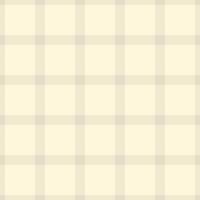 Vintage textile tartan pattern, white check plaid texture. Good background fabric seamless in light and cornsilk colors. vector