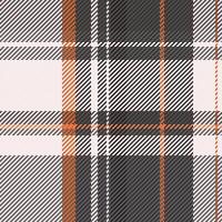 Texture plaid pattern of check textile seamless with a fabric background tartan. vector