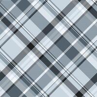 Textile design of textured plaid. Checkered fabric pattern swatch for shirt, dress, suit, wrapping paper print, invitation and gift card. vector