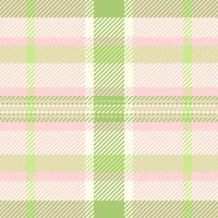 Check seamless textile of tartan fabric with a pattern background plaid texture. vector