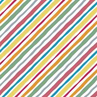 Striped watercolor lines color seamless pattern vector