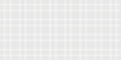 Endless tartan seamless check, repeat background pattern. Continuity texture plaid fabric textile in white and gainsboro colors. vector
