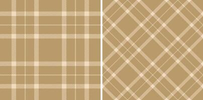 Textile background fabric of texture tartan check with a plaid seamless pattern. vector