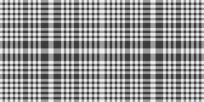 Bed tartan texture , vogue check textile fabric. Contour background pattern plaid seamless in white and grey colors. vector
