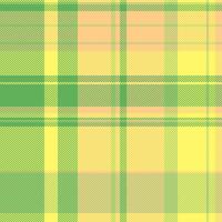 Textile seamless background of texture check tartan with a plaid pattern fabric. vector