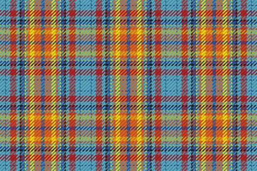Seamless pattern of scottish tartan plaid. Repeatable background with check fabric texture. backdrop striped textile print. vector