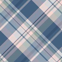 Textile plaid seamless of fabric texture with a pattern tartan background check. vector