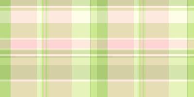 Attire textile pattern, network check texture fabric. Stylish tartan plaid background seamless in light and misty rose colors. vector