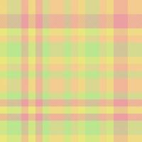 Clan pattern textile texture, mexico tartan check fabric. Customize background seamless plaid in amber and green colors. vector