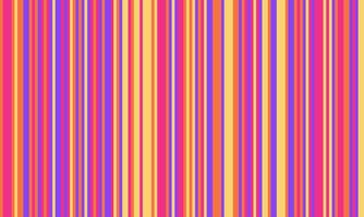 Pattern of vertical stripes, colorful thin and thick lines. Irregular stripe background, seamless texture. Abstract striped geometric design in bright colors. vector