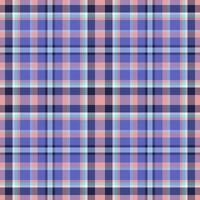 Plaid seamless pattern in blue. Check fabric texture. textile print. vector