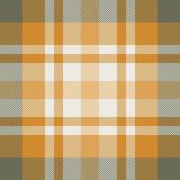 Plaid check pattern. Seamless fabric texture. Tartan textile print. vector