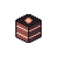 cake pixel art for dynamic digital projects and designs. vector