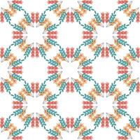Seamless pattern with abstract leaves. Leaf texture, endless background. For wallpaper, pattern fills, web banners, surface design. vector