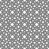 Geometric pattern. Seamless braided linear pattern. vector