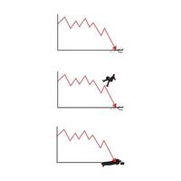 business graph chart vector
