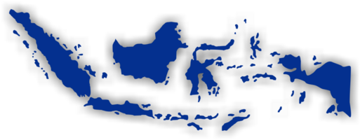 indonésio mapa, mapa do Indonésia, pode usar para aplicativo, arte ilustração, local na rede Internet, pictograma, infográfico ou gráfico Projeto elemento png