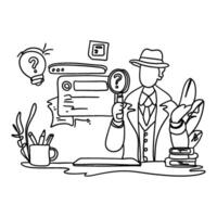 Enhance your website or app with this eye catching flat illustration of an Error Warning Sign. This versatile image is ideal for error messages, alerts, notifications, and more. vector