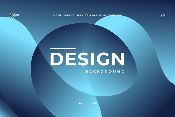 Blue Abstract Background features a modern and minimalist aesthetic. Use this background for presentations, websites, landing pages, web applications, mobile apps