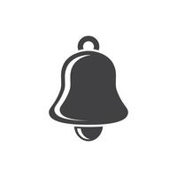 Notification bell icon in flat style. Incoming inbox message illustration on isolated background. Ringing bell sign business concept. vector