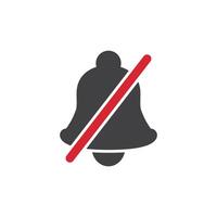 Notification bell icon in flat style. Incoming inbox message illustration on isolated background. Ringing bell sign business concept. vector
