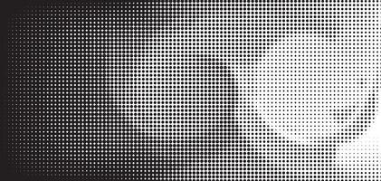 Halftone effect curly dotted for background. vector