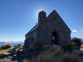 The church of the good shepherd in New Zealand. photo