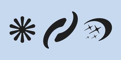 Y2K style design asset. vector
