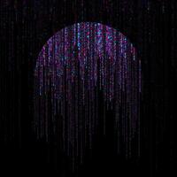 Big data visualization. vector