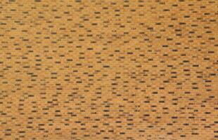 Dark brick wall pattern with chaotic masonry order. Background texture or resource for 3d texturing. Many bricks in big modern stone wall photo