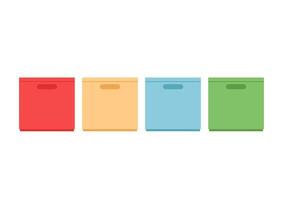 Crate stack cartoon . free space for text. wallpaper. vector
