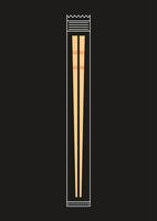 Chopsticks . chopsticks white background. vector