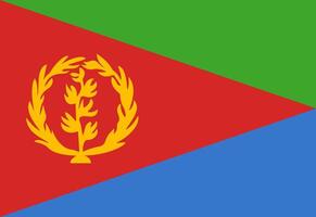 Eritrea flag illustrator country flags vector