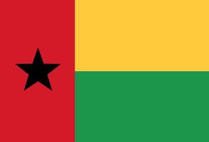Guinea Bissau flag illustrator country flags vector