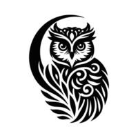 Animal black silhouette with white color background vector