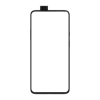 Full-screen display with a pop-up selfie camera transparent png